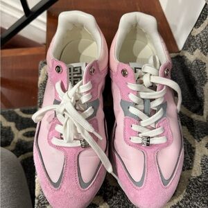Givenchy Pink and Gray Women's Sneakers
